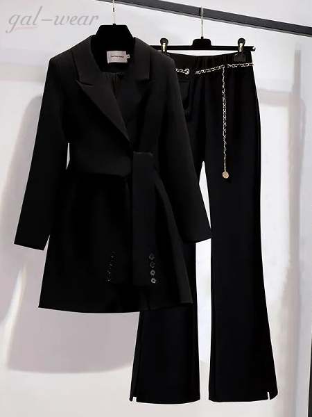 ブラック/スーツ＋ブラック/パンツ